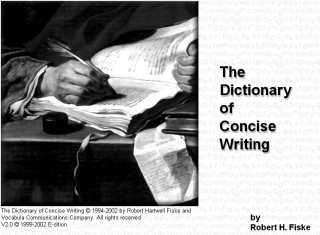Dictionary of Concise Writing Screenshot